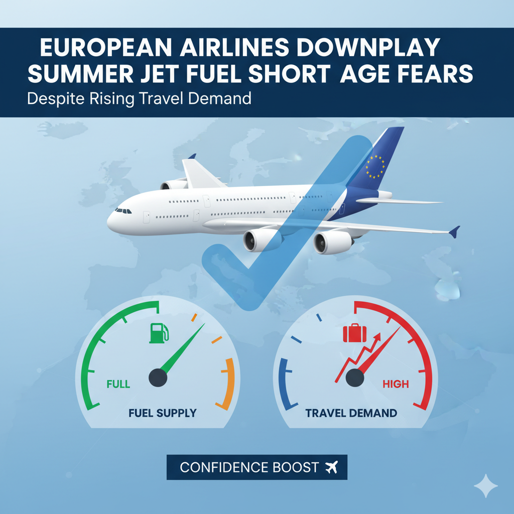 Las aerolíneas europeas afirman que el suministro de combustible - Seguridad en Oriente Medio y Tráfico Aéreo